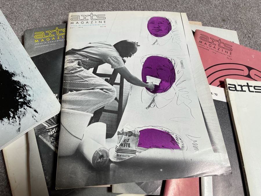 Last Minute Add - Large Collection Of Art Magazines Including Le Arti, Art Forum, Arts Magazine And Art News From 1960s -1970s [Photo 18]