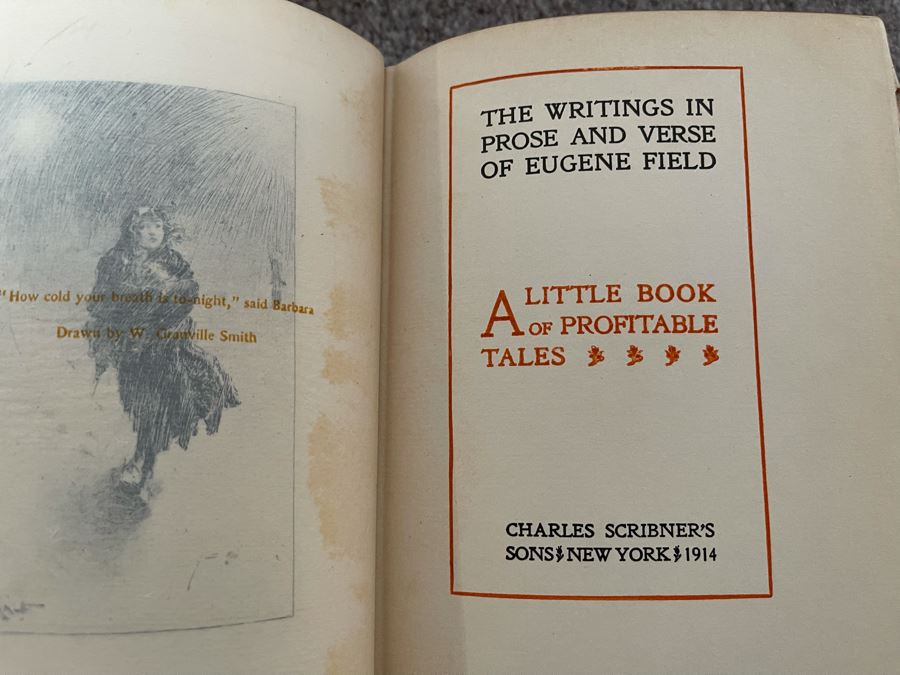 Last Minute Add - The Writings In Prose And Verse Of Eugene Field Charles Scribner 1914 [Photo 8]