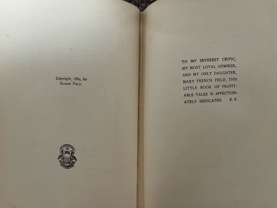 Last Minute Add - The Writings In Prose And Verse Of Eugene Field Charles Scribner 1914 [Photo 9]