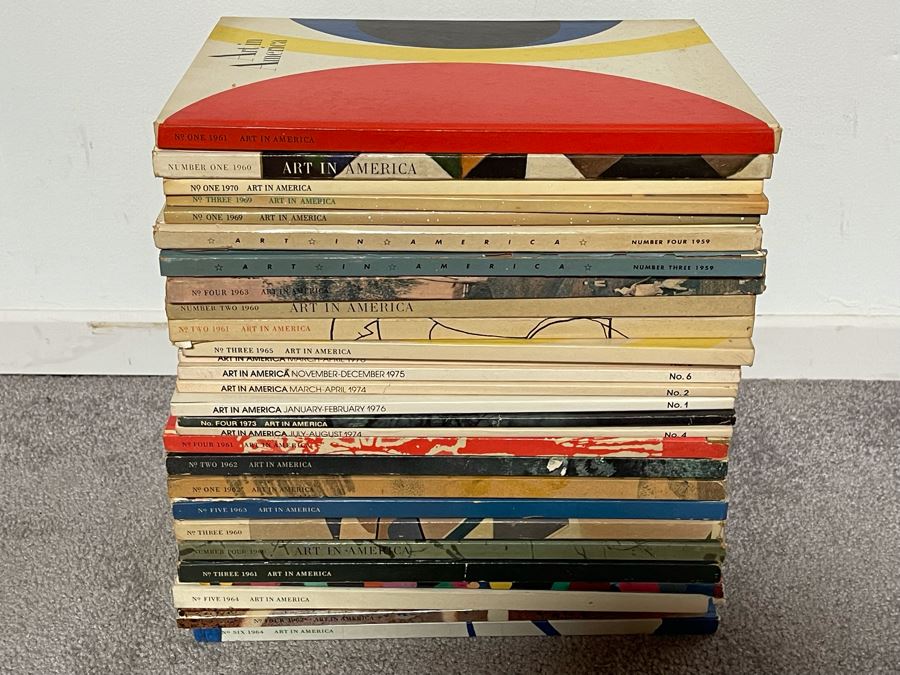 Last Minute Add - 1960s-1970s Art In America Books Magazines [Photo 2]