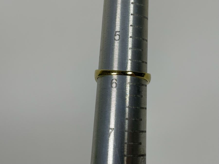 14K Gold Aquamarine Diamond Ring Size 5.75 2.7g Retails $700 [Photo 12]