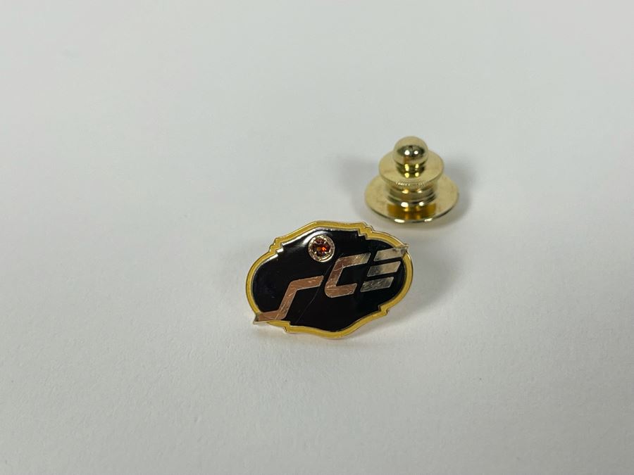 10K Gold Pin With Stone 2.5g [Photo 4]