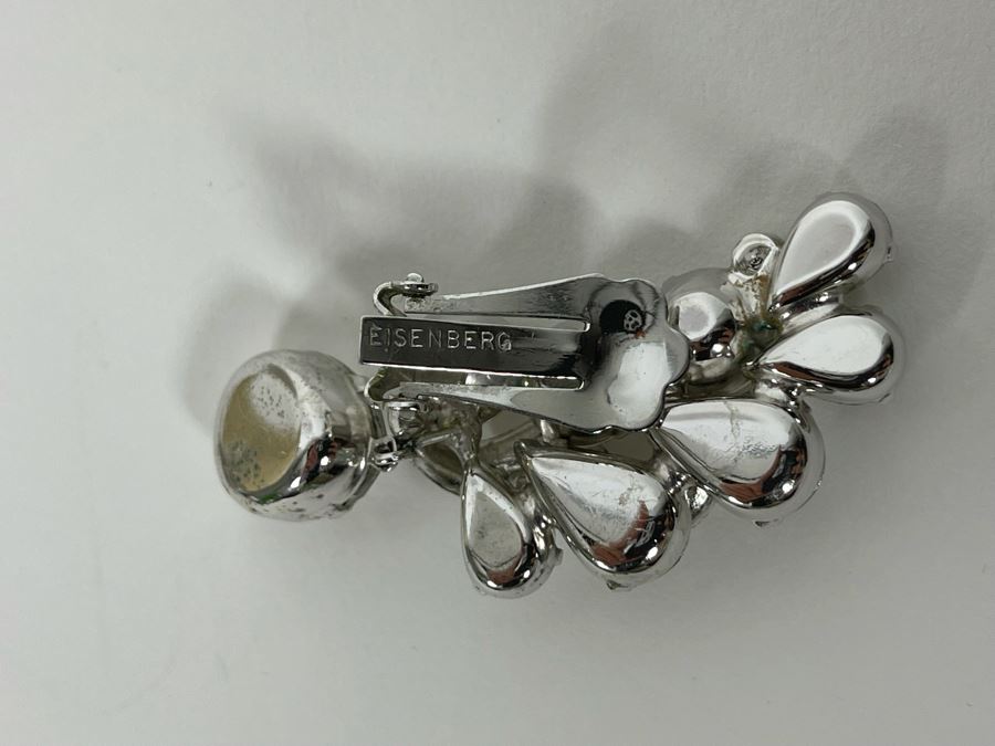 Set Of Two Eisenberg Costume Clip-On Earrings [Photo 5]