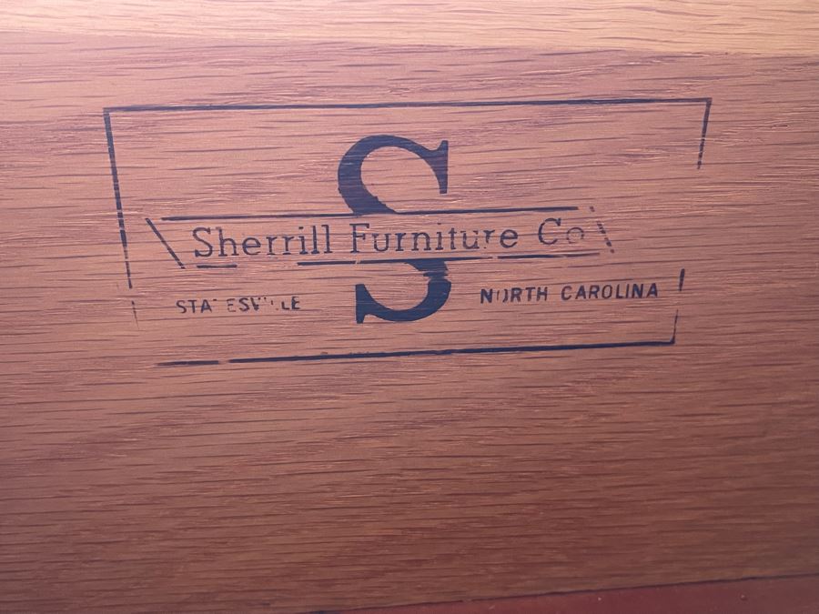 Shabby Chic Chest Of Drawers Dresser By Sherrill Furniture 39W X 19D X 52H [Photo 7]