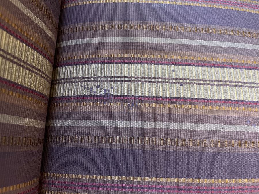 Ethan Allen Dual Pedestal Dining Table With 76 X 44 Glass Top With Pair Of Robert Marion Armchairs And Six Jessica Charles Slipper Chairs [Photo 9]