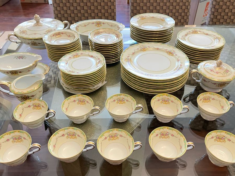 Noritake China Set Greenbrier Pattern From Japan [Photo 7]