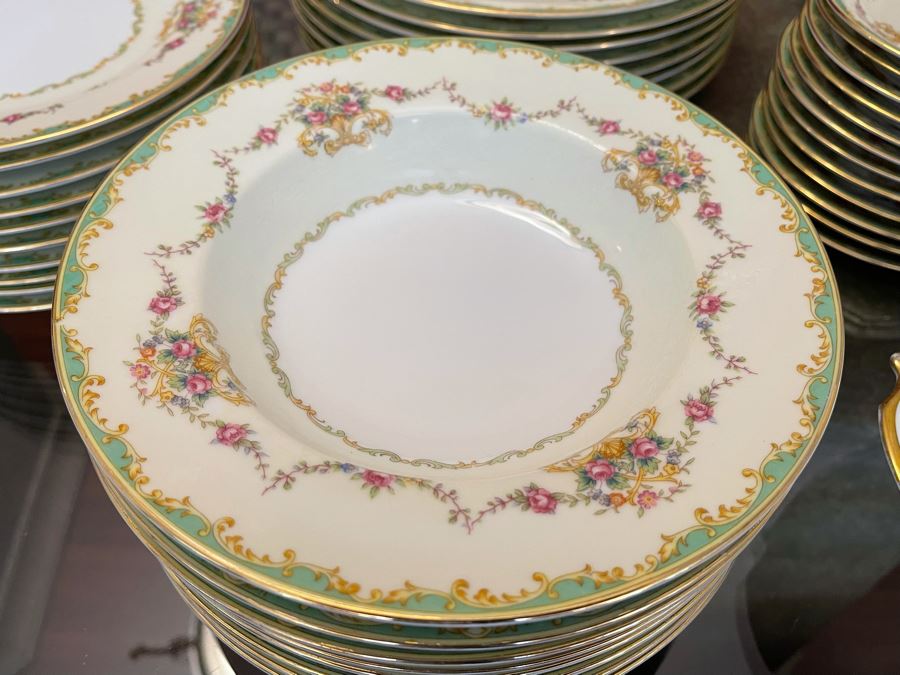 Noritake China Set Greenbrier Pattern From Japan