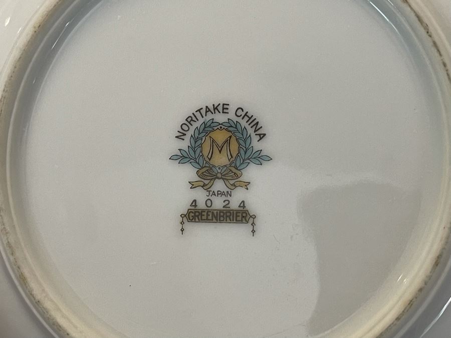 Noritake China Set Greenbrier Pattern From Japan [Photo 13]