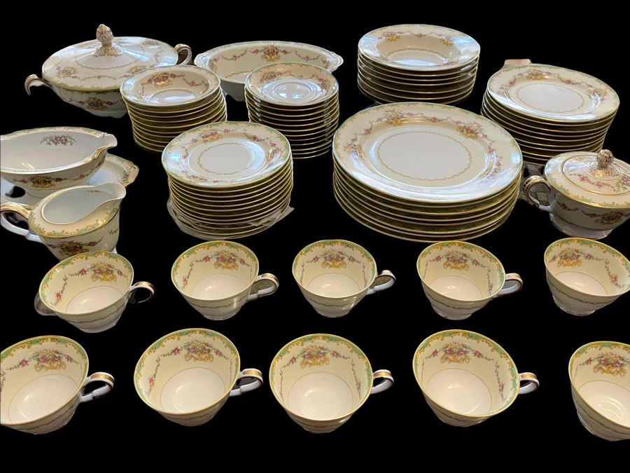 Noritake China Set Greenbrier Pattern From Japan [Photo 2]