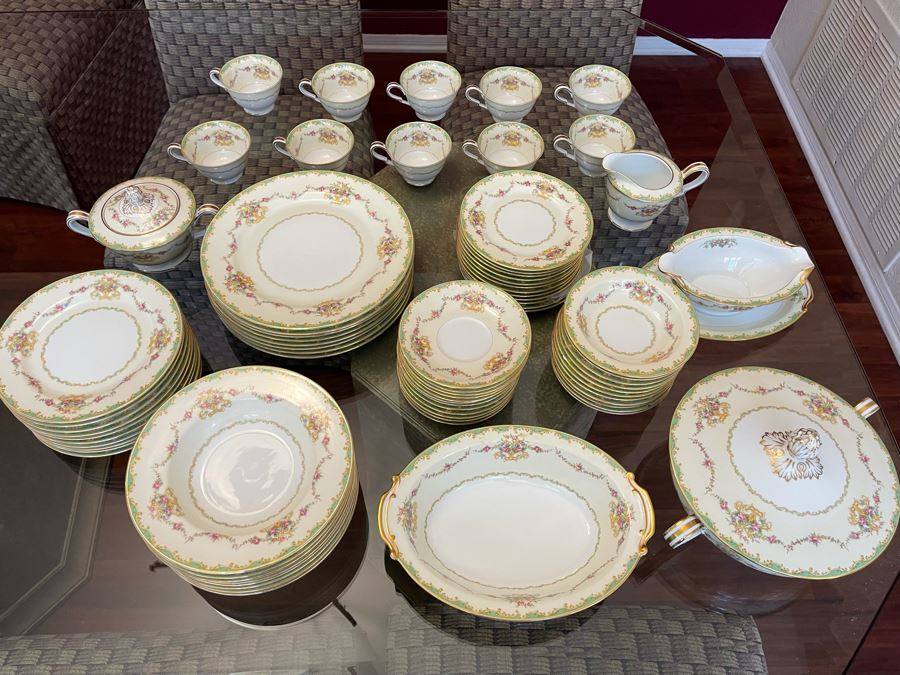 Noritake China Set Greenbrier Pattern From Japan [Photo 9]