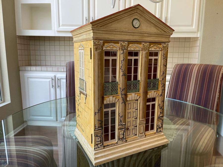 Signed Eric Lansdown Hand Crafted San Francisco Doll House 1991 14W X 11D X 23H [Photo 4]