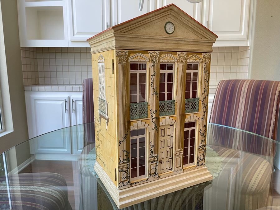 Signed Eric Lansdown Hand Crafted San Francisco Doll House 1991 14W X 11D X 23H [Photo 5]