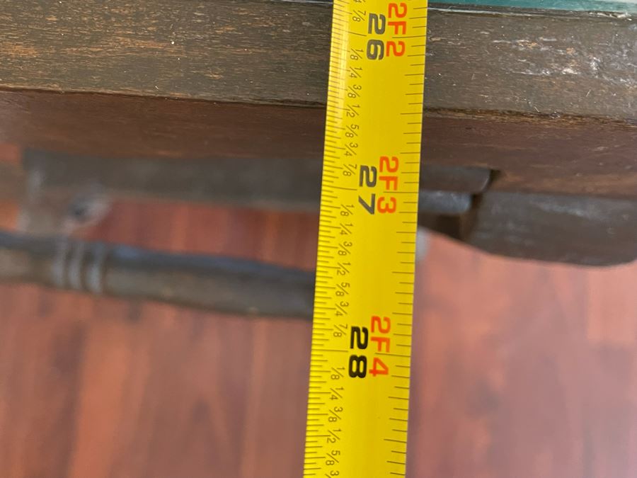 Antique Wooden Tea Cart 28W X 16D X 28H [Photo 11]