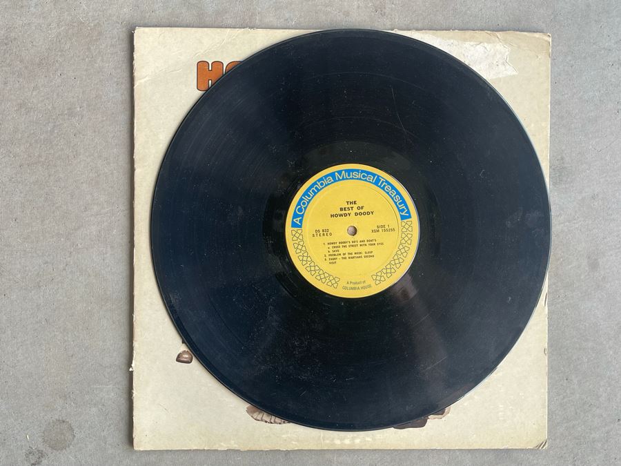 The Best Of Howdy Doody Vintage Vinyl Record [Photo 5]
