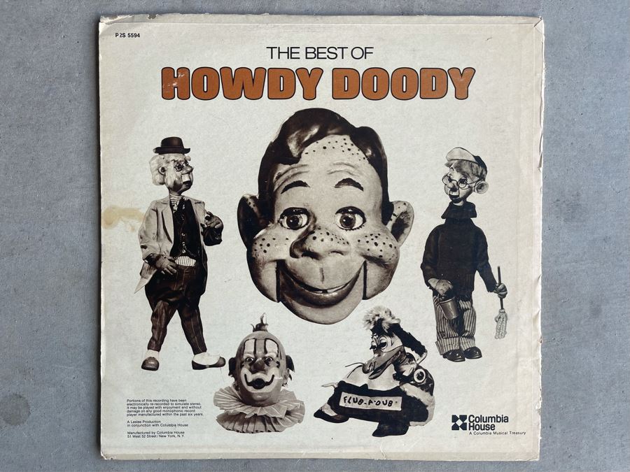 The Best Of Howdy Doody Vintage Vinyl Record [Photo 2]