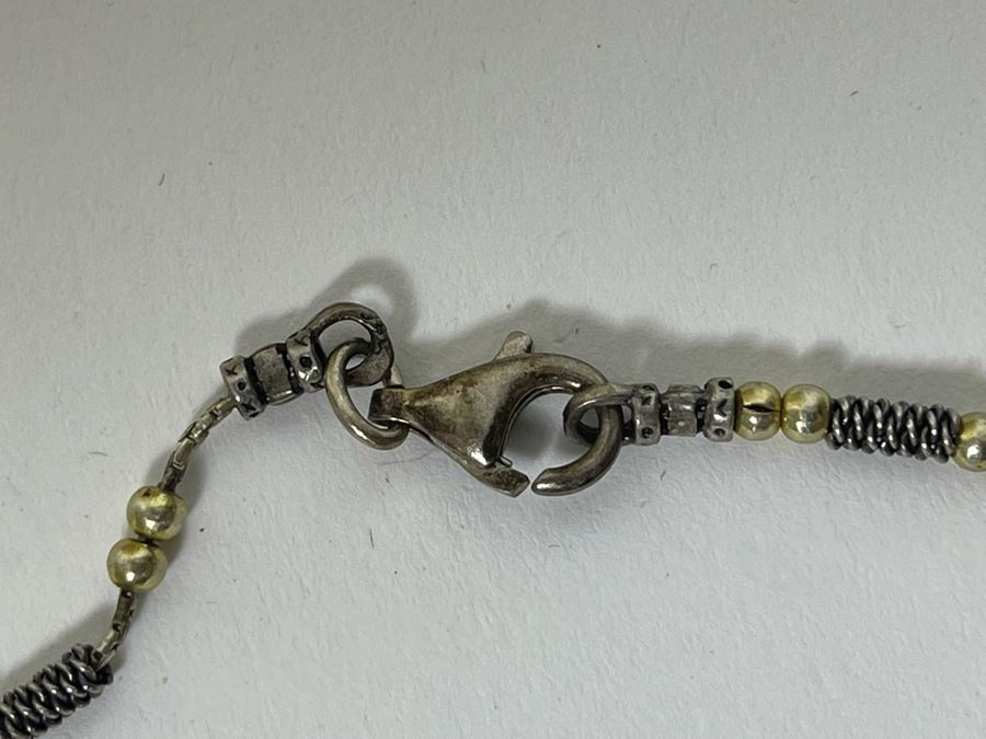 Sterling Silver 16' Necklace 10.1g [Photo 4]