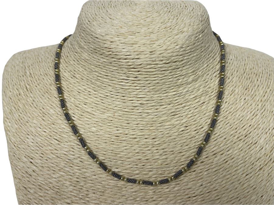Sterling Silver 16' Necklace 10.1g [Photo 1]