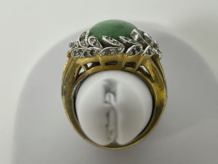 Sterling Silver Signed Panetta Cocktail Ring Size 7.25 9.9g [Photo 7]