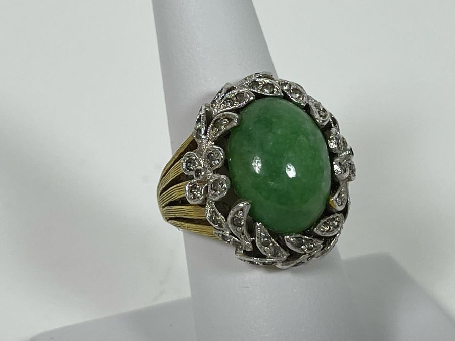 Sterling Silver Signed Panetta Cocktail Ring Size 7.25 9.9g [Photo 3]