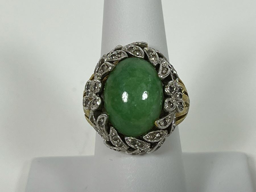 Sterling Silver Signed Panetta Cocktail Ring Size 7.25 9.9g [Photo 2]