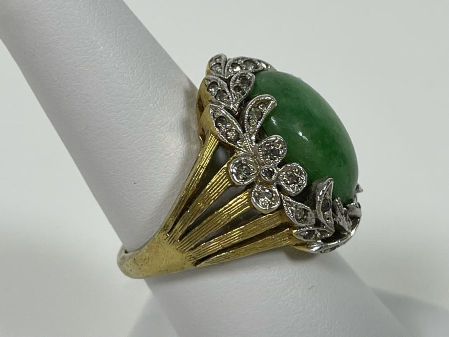 Sterling Silver Signed Panetta Cocktail Ring Size 7.25 9.9g [Photo 5]