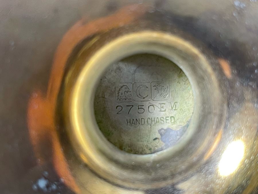 Hand Chased Silverplate Coffee And Tea Service  [Photo 10]