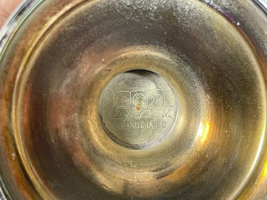 Hand Chased Silverplate Coffee And Tea Service  [Photo 9]