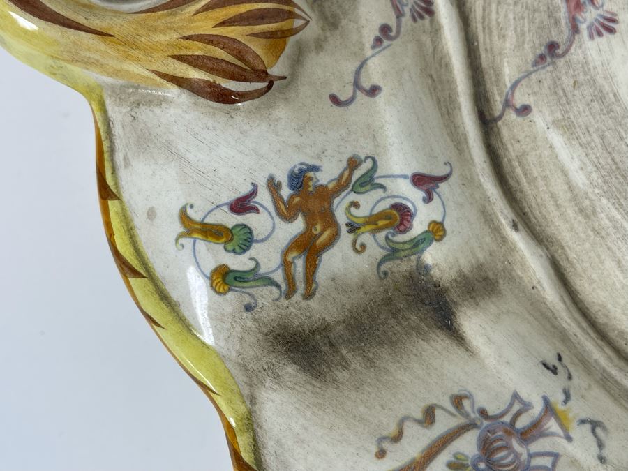 Vintage Capodimonte Soup Tureen And Underplate Made In Italy 18W X 13D X 12H [Photo 7]