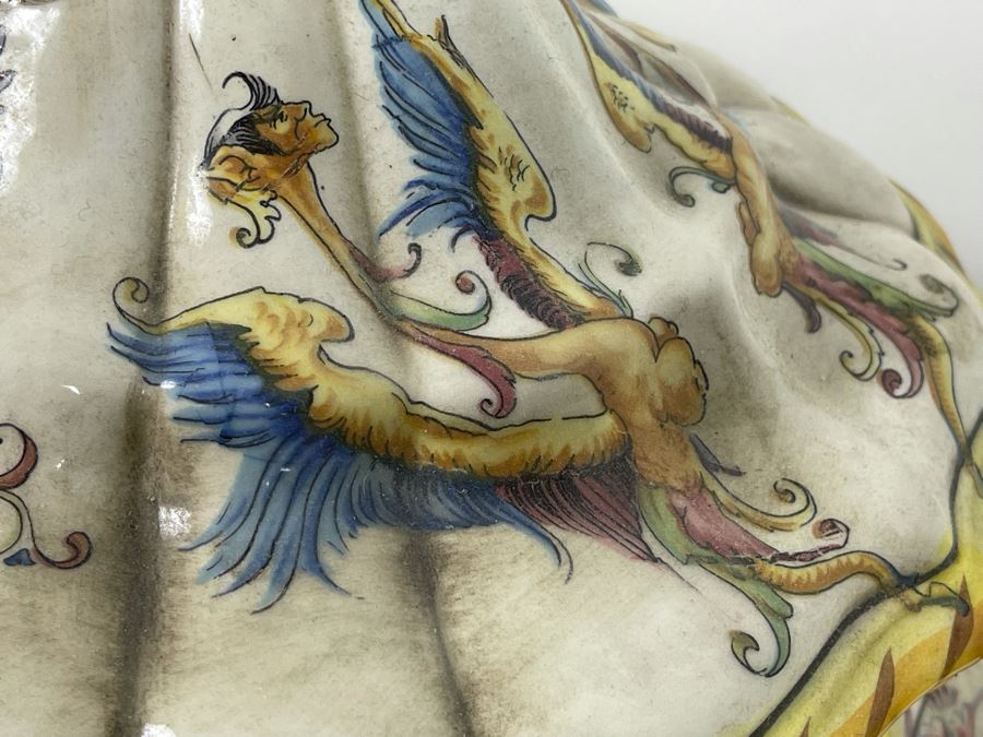 Vintage Capodimonte Soup Tureen And Underplate Made In Italy 18W X 13D X 12H [Photo 16]