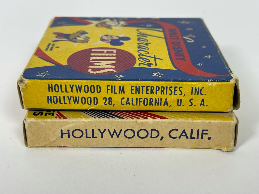 Pair Of Vintage Walt Disney Movie Films: Walt Disney Character 1516-A Airplane Antics / Mickey Mouse 1755-A Mickey's Giant Rabbit [Photo 13]