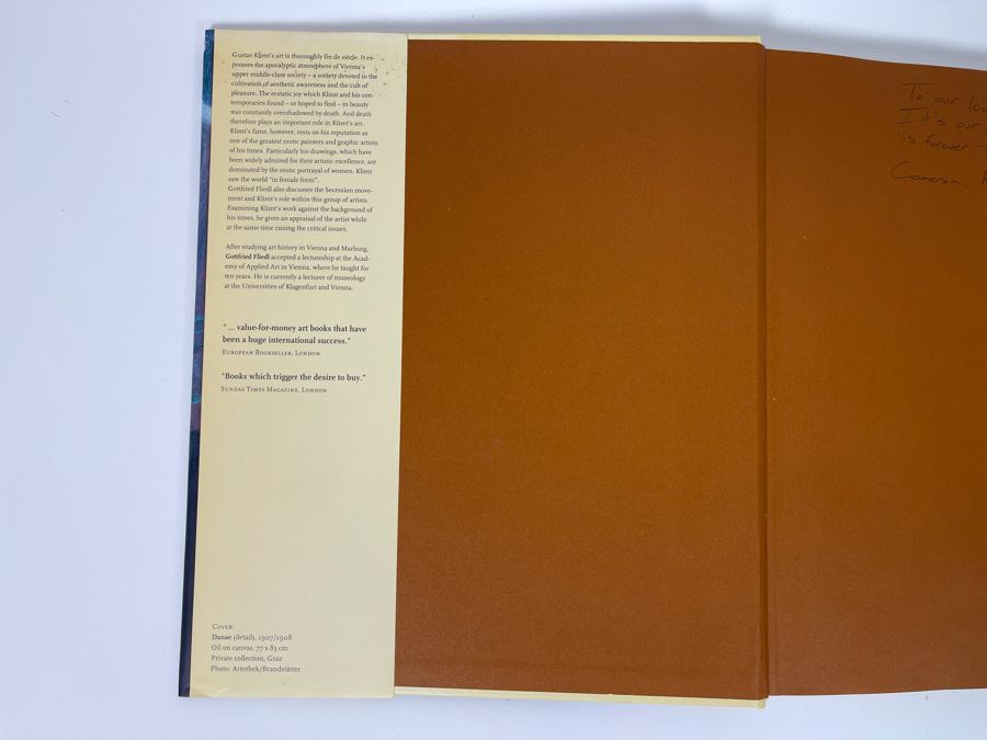 1998 Gustav Klimt Book The World In Female Form By Gottfried Fliedl Taschen [Photo 3]