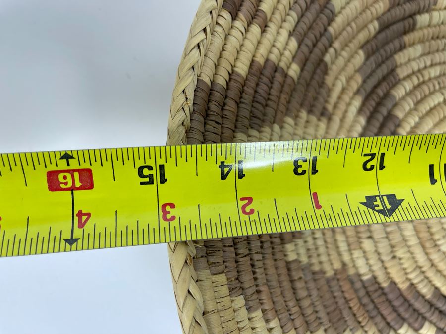 Vintage African Woven 15' Basket [Photo 6]