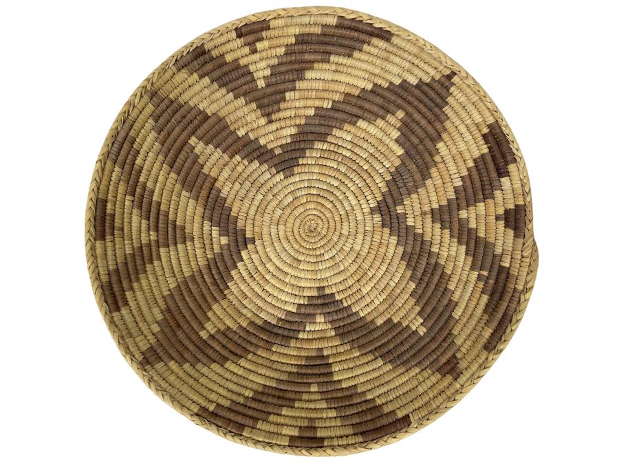 Vintage African Woven 15' Basket [Photo 1]