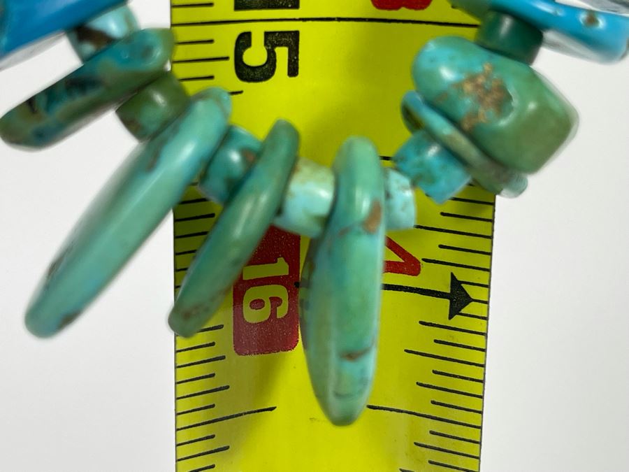 Vintage Turquoise Nuggets 32' Necklace [Photo 13]