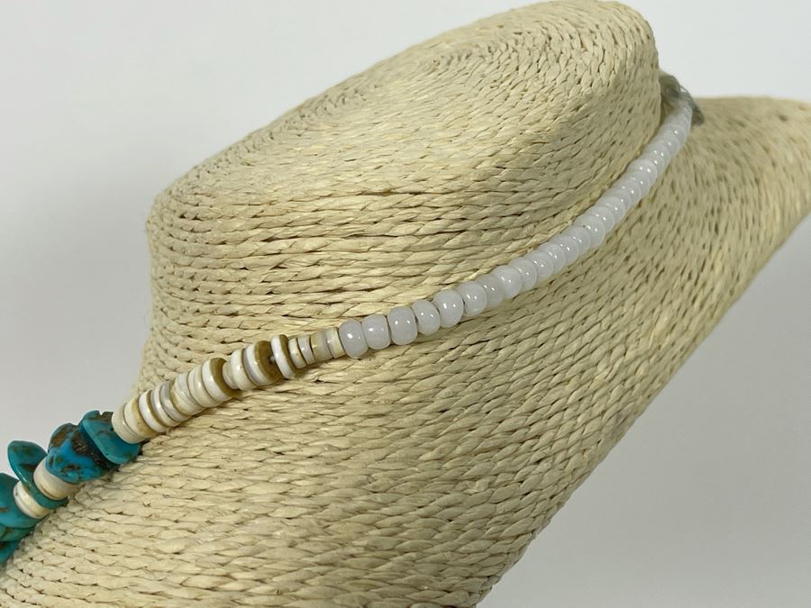 Vintage Turquoise Nuggets 32' Necklace [Photo 10]