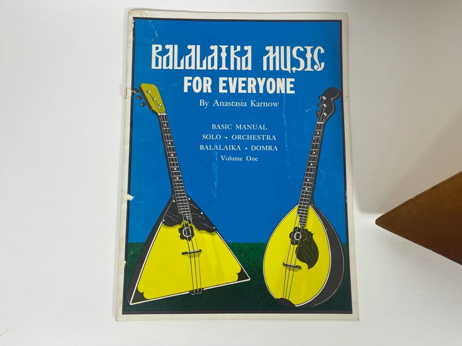 Balalaika Guitar Made In Former USSR With Guitar Instruction Book [Photo 9]