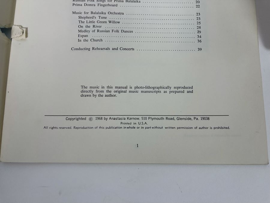 Balalaika Guitar Made In Former USSR With Guitar Instruction Book [Photo 11]