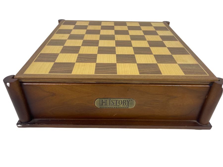 History Channel Civil War Chess & Backgammon Game Set 15 X 15 [Photo 1]