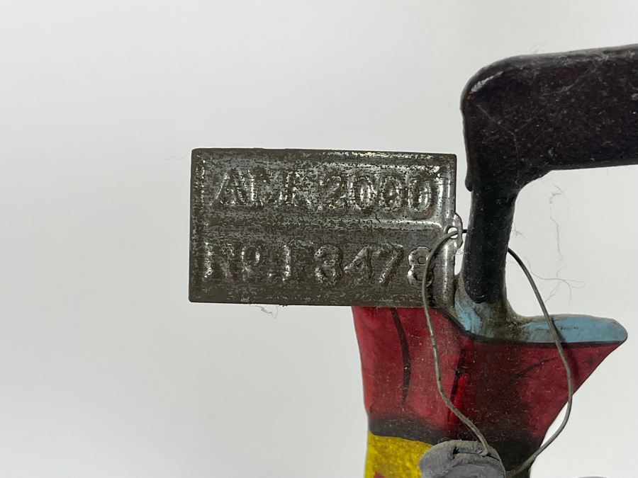 Metal Kinetic Fisherman Fishing Rocking Sculpture By Authentic Models AM Handmade In Indonesia [Photo 11]