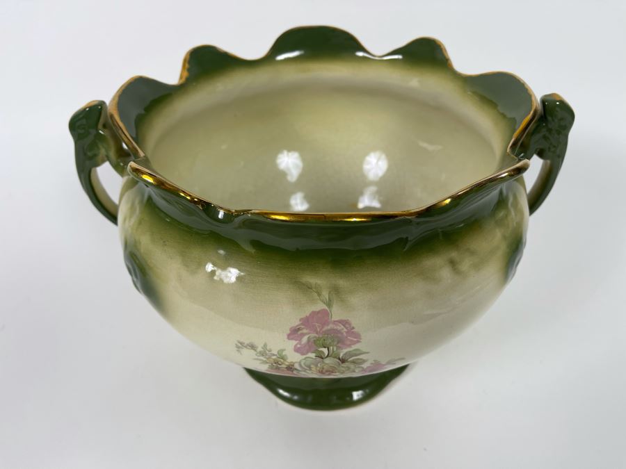 English Empress Ironstone Handled Bowl 12W X 7.5H [Photo 3]
