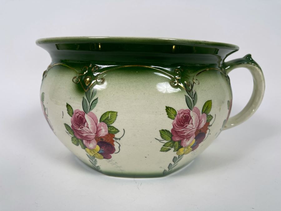 Vintage English Chamber Pot 11W X 5H [Photo 7]