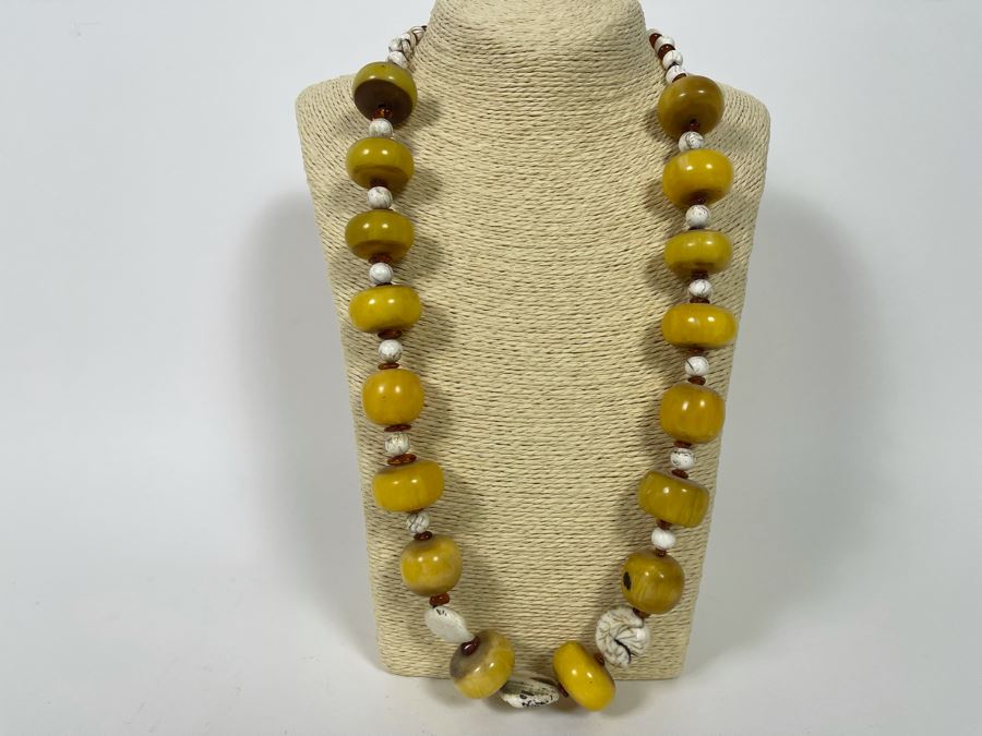 Vintage Amber 30' Necklace [Photo 4]