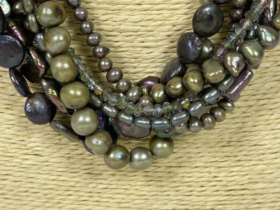 Vintage Multi-Strand Pearl 24' Necklace [Photo 4]