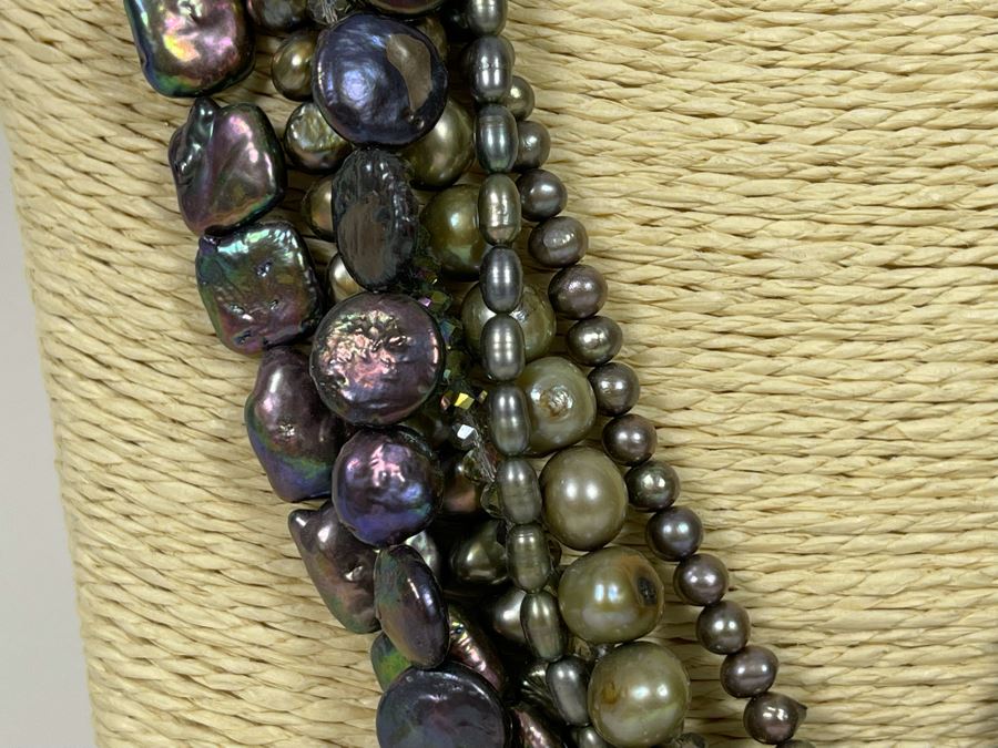 Vintage Multi-Strand Pearl 24' Necklace [Photo 5]