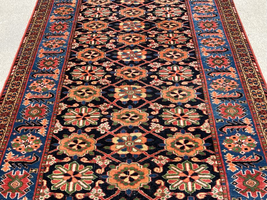 Hand Knotted Wool Persian Runner Rug 37W X 159L [Photo 11]