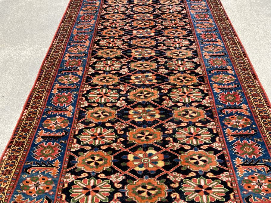 Hand Knotted Wool Persian Runner Rug 37W X 159L [Photo 9]
