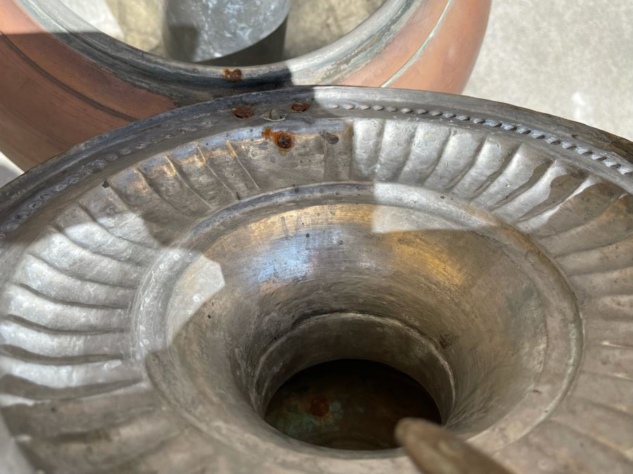 Large Antique Copper Samovar 22W X 31H [Photo 19]