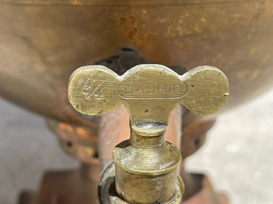Large Antique Copper Samovar 22W X 31H [Photo 7]
