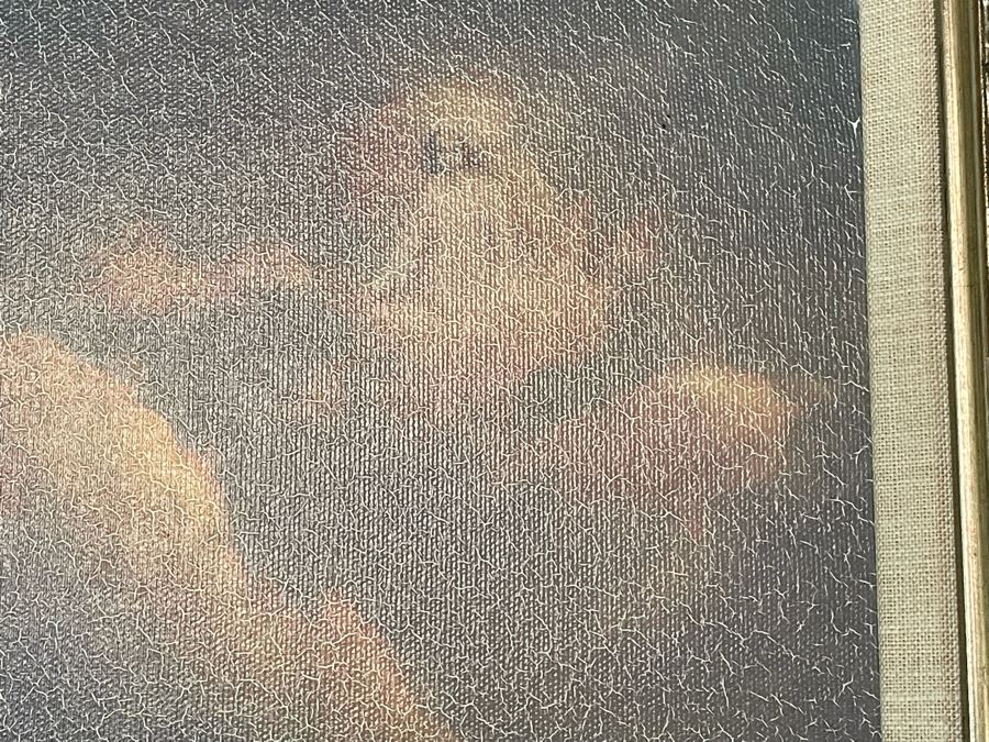 Huge 46 X 69 Framed Giclee On Canvas Painting Titled 'Command Performance' By Mario B. Simic Retails $7,350 [Photo 11]