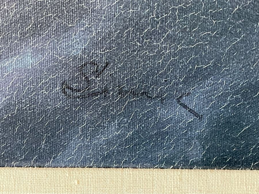 Huge 46 X 69 Framed Giclee On Canvas Painting Titled 'Command Performance' By Mario B. Simic Retails $7,350 [Photo 12]